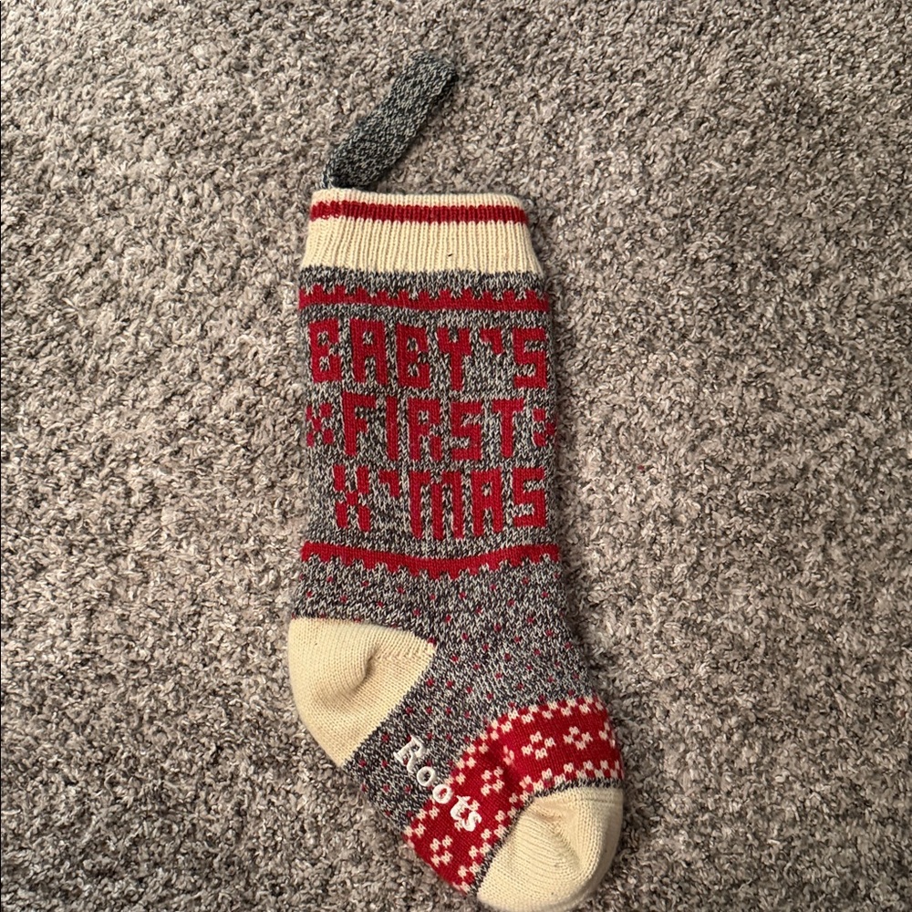 Roots Baby’s First Xmas stocking